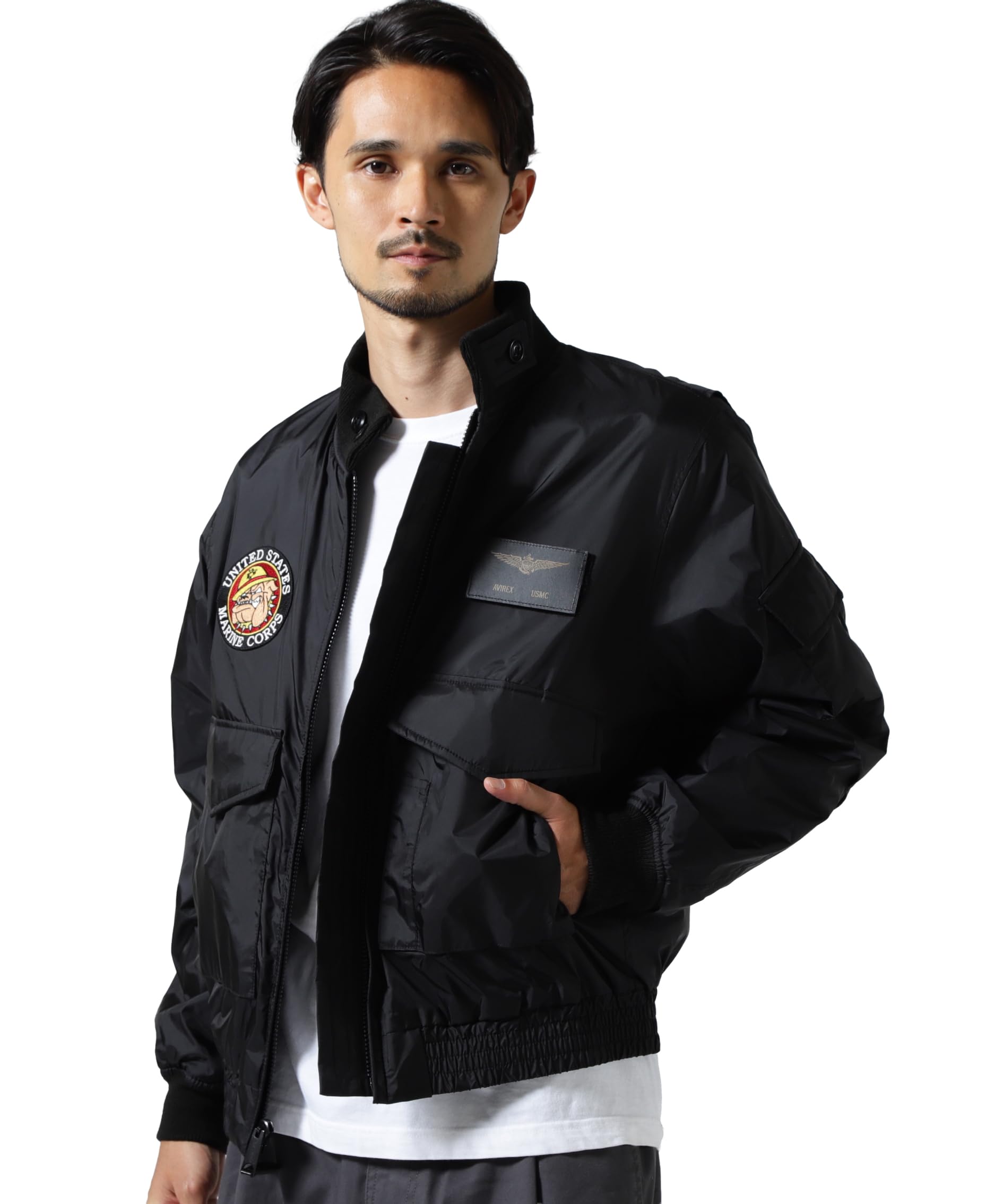 Amazon.co.jp: [Avirex] [アヴィレックス] USMC LIGHT WEP JACKET USMC
